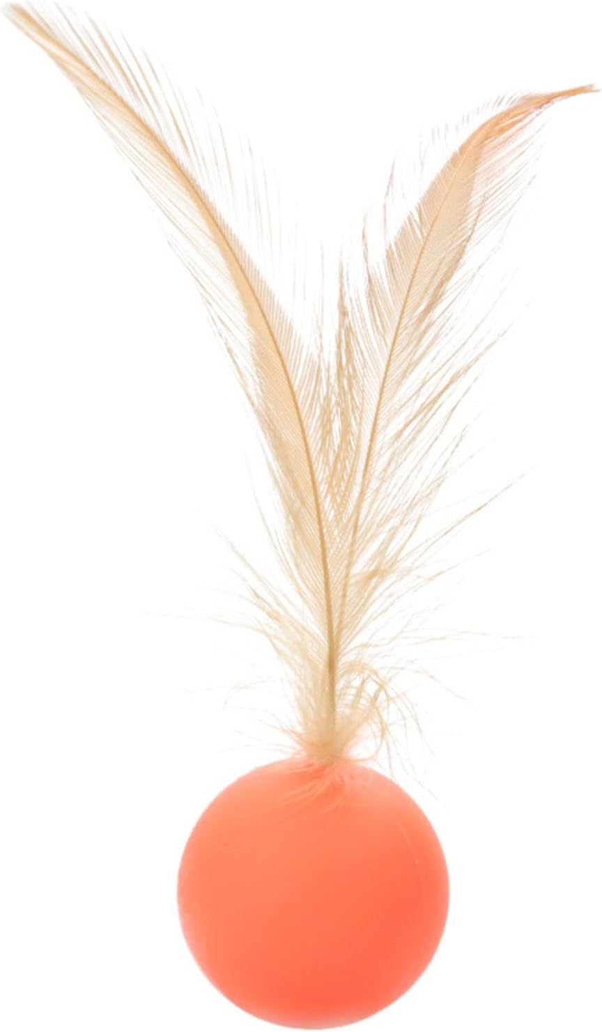 PawBounce High Elastic Jumping Ball Cat Toy – Interactive Colorful Rubber Ball for Cats & Dogs | 3 Colors