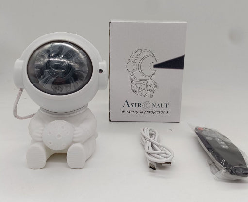 AstroGlow™ Galaxy Projector Night Light — Astronaut Starry Sky & Northern Lights Lamp