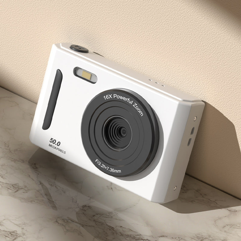 CampusShot™ CCD Student Digital Camera — HD Dual Front & Rear Lens in 6 Premium Colors