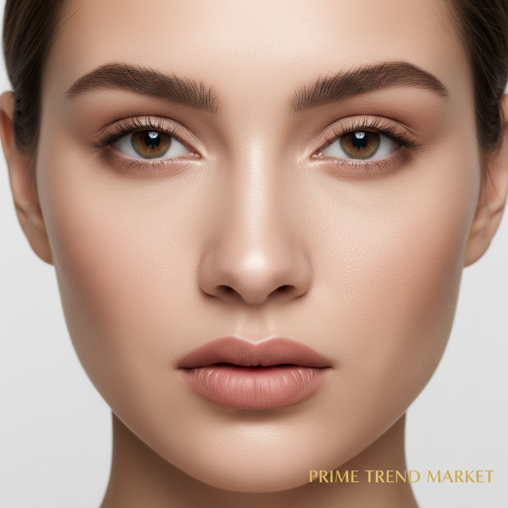 Airbrushed matte skin