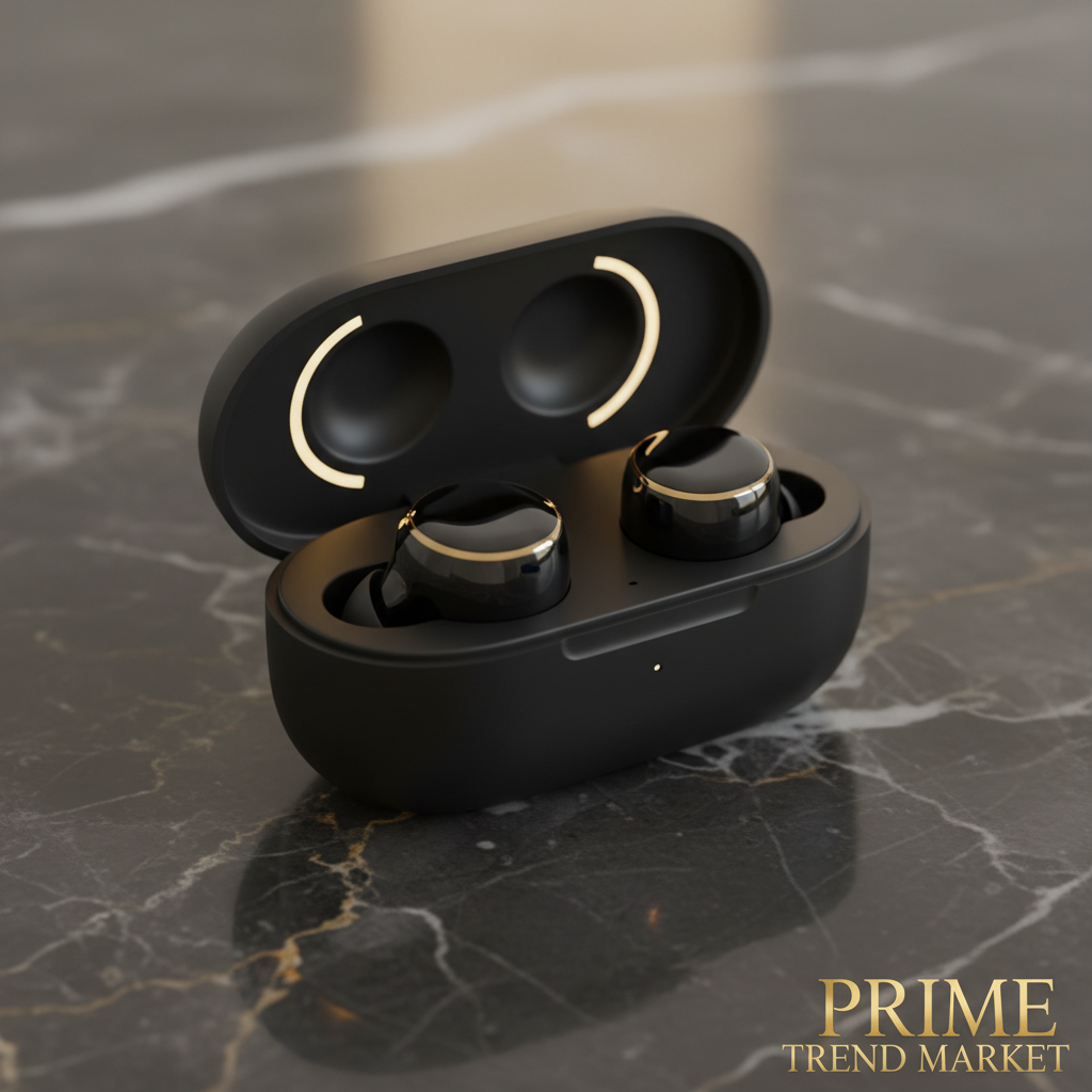 ANC Earbuds Dark Marble Hero