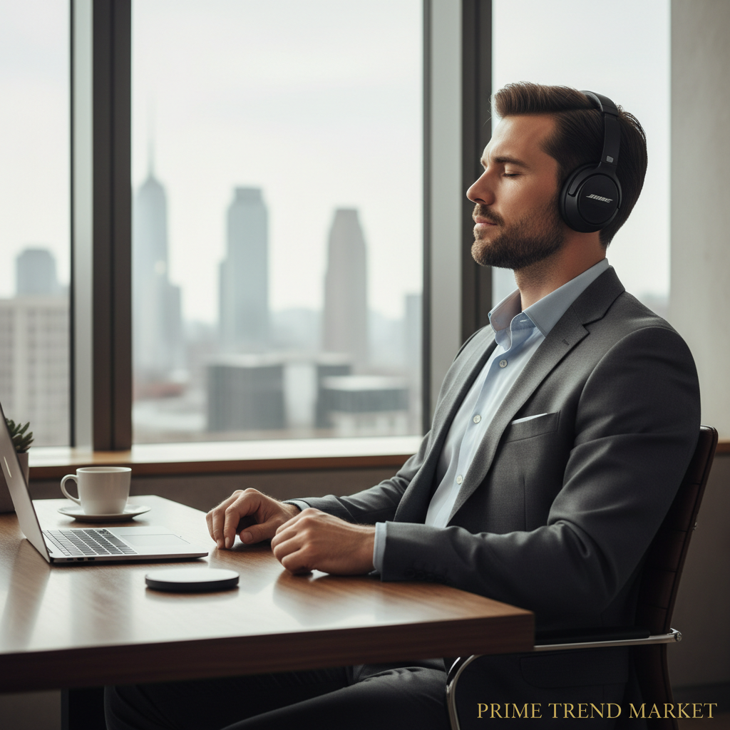 ANC Earbuds Office Lifestyle