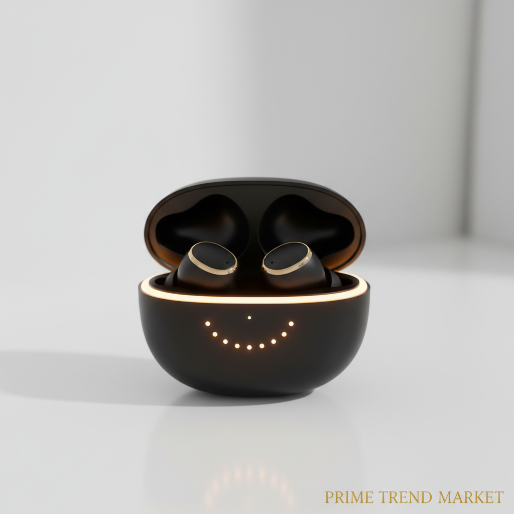 ANC Earbuds White Minimal Hero
