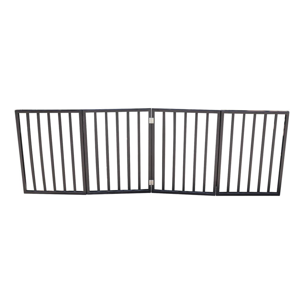 Foldable Pet Gate — Dog & Cat Safety Gate for Doorways, Stairs & Rooms