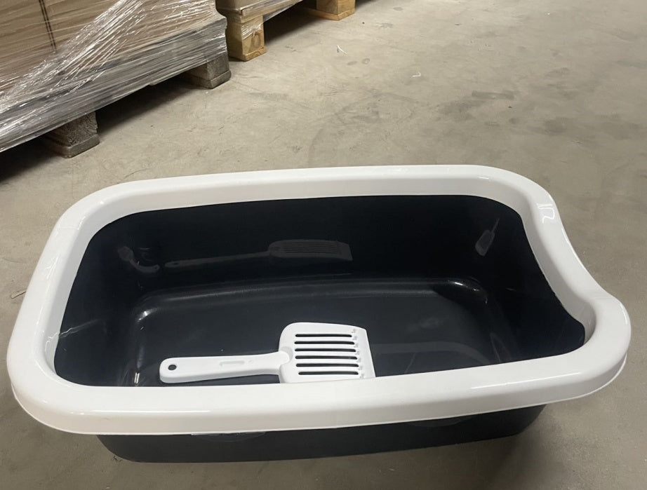Premium Cat Litter Box With Shovel — Modern Design, Easy Clean, Fast Shipping