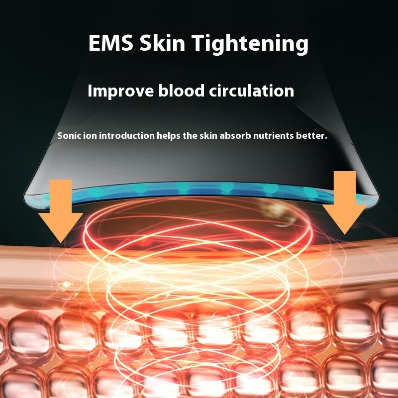 Luxury EMS Tri-Color LED Neck Beauty Device — Lift, Firm & Rejuvenate Neck Skin