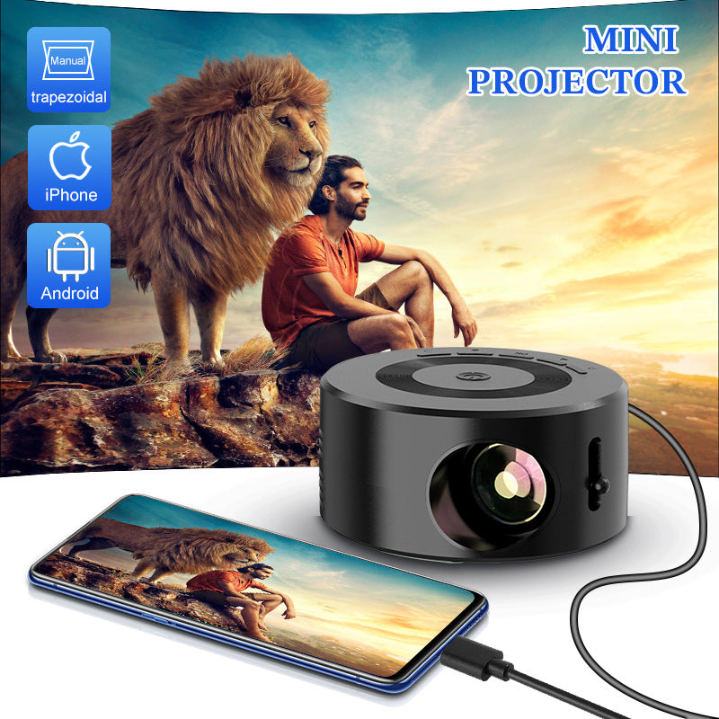 PocketCinema™ Mini Portable Projector — Pocket Home Theater | Movie Night Gift