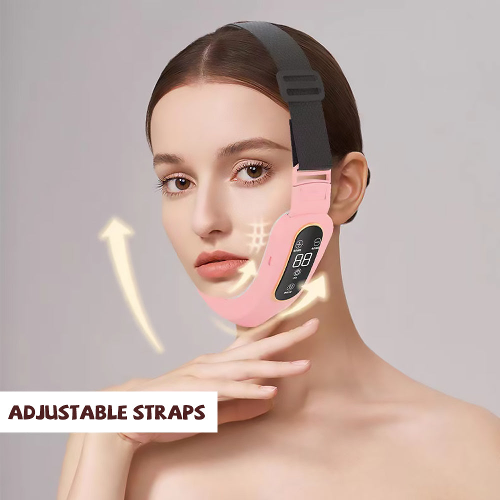 V-Face Sculpting & Double Chin Lifting Device | EMS Microcurrent LED Photon Therapy
