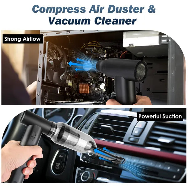 Electric Air Duster — 250,000RPM Brushless Motor, 10,000mAh Cordless Blower