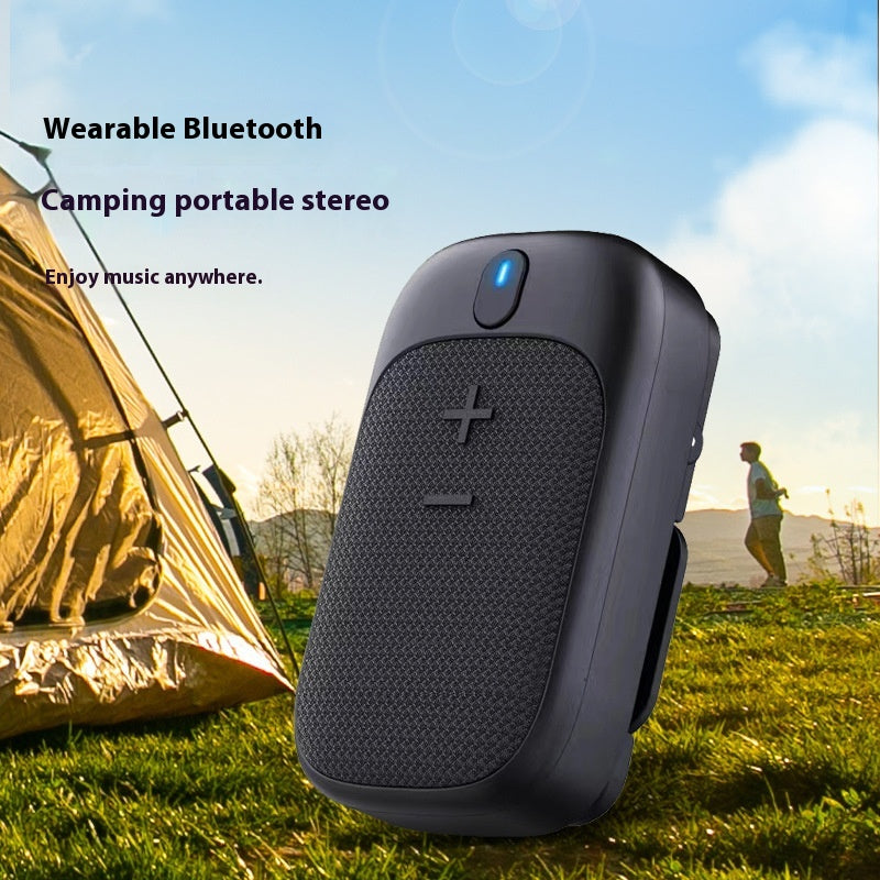 Outdoor Bluetooth Hiking Speaker — Ultra-Lightweight, Portable Subwoofer for Camping & Running