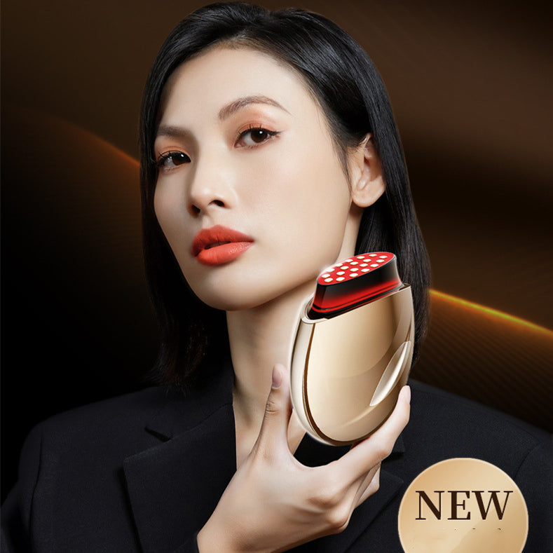 Luxury Collagen Gun EMS Red Light Beauty Device — 3-in-1 Portable Skin Rejuvenation & Anti-Aging Tool