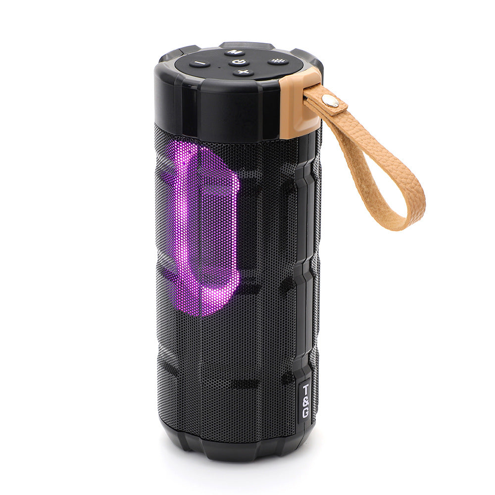 LED Wireless Bluetooth Speaker — RGB Glow, 10W Bass, 6Hr Battery & FM Radio