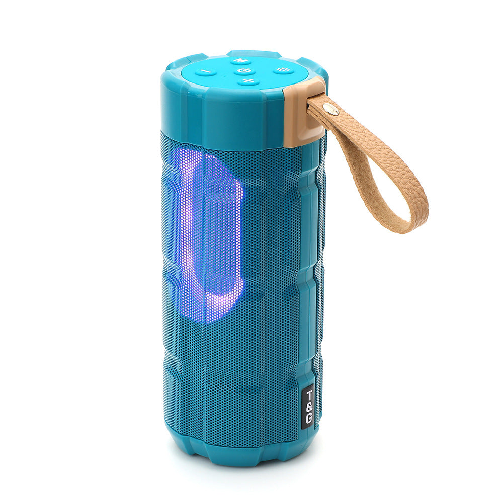 LED Wireless Bluetooth Speaker — RGB Glow, 10W Bass, 6Hr Battery & FM Radio