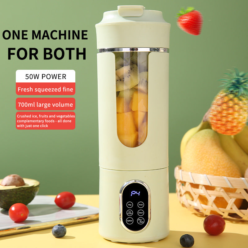 Luxury Portable Rechargeable Juice Blender — Compact Handheld Smoothie Maker for Travel & Home