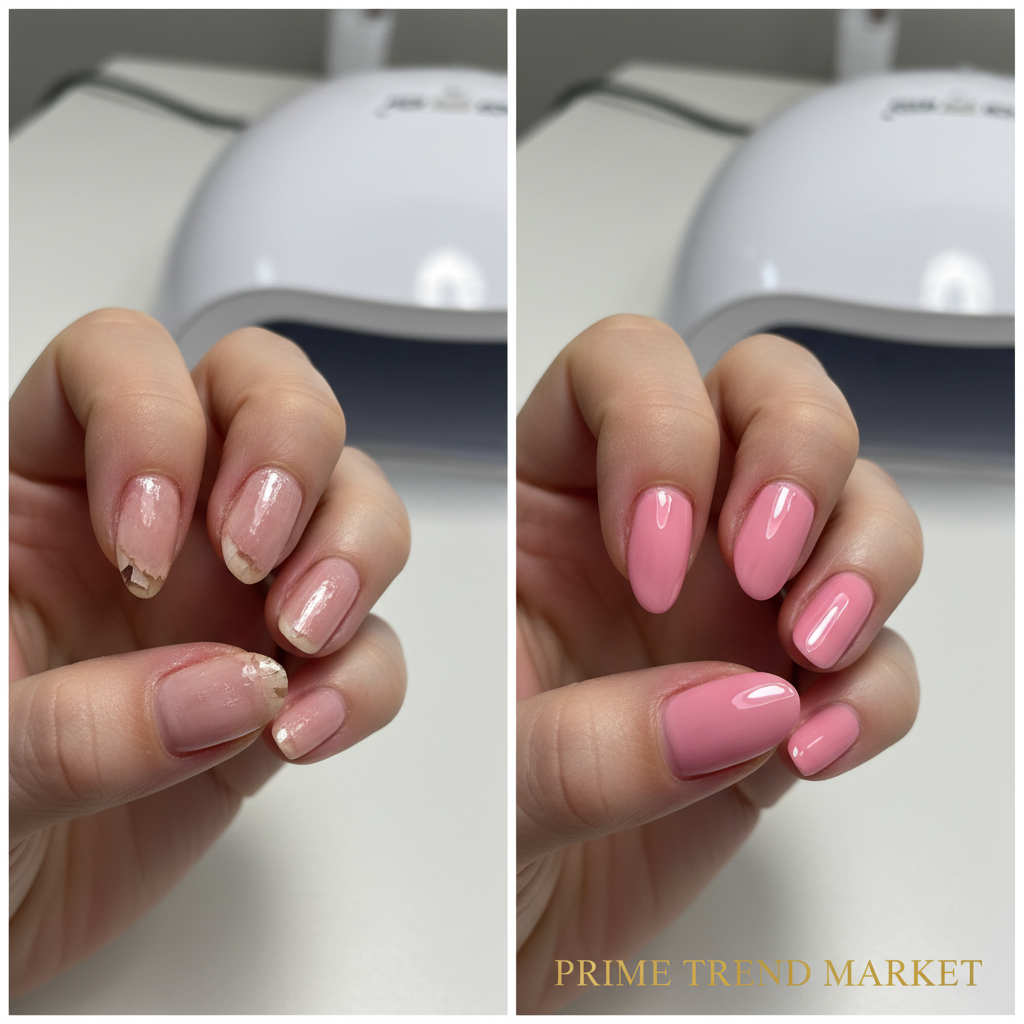 Before After Nails