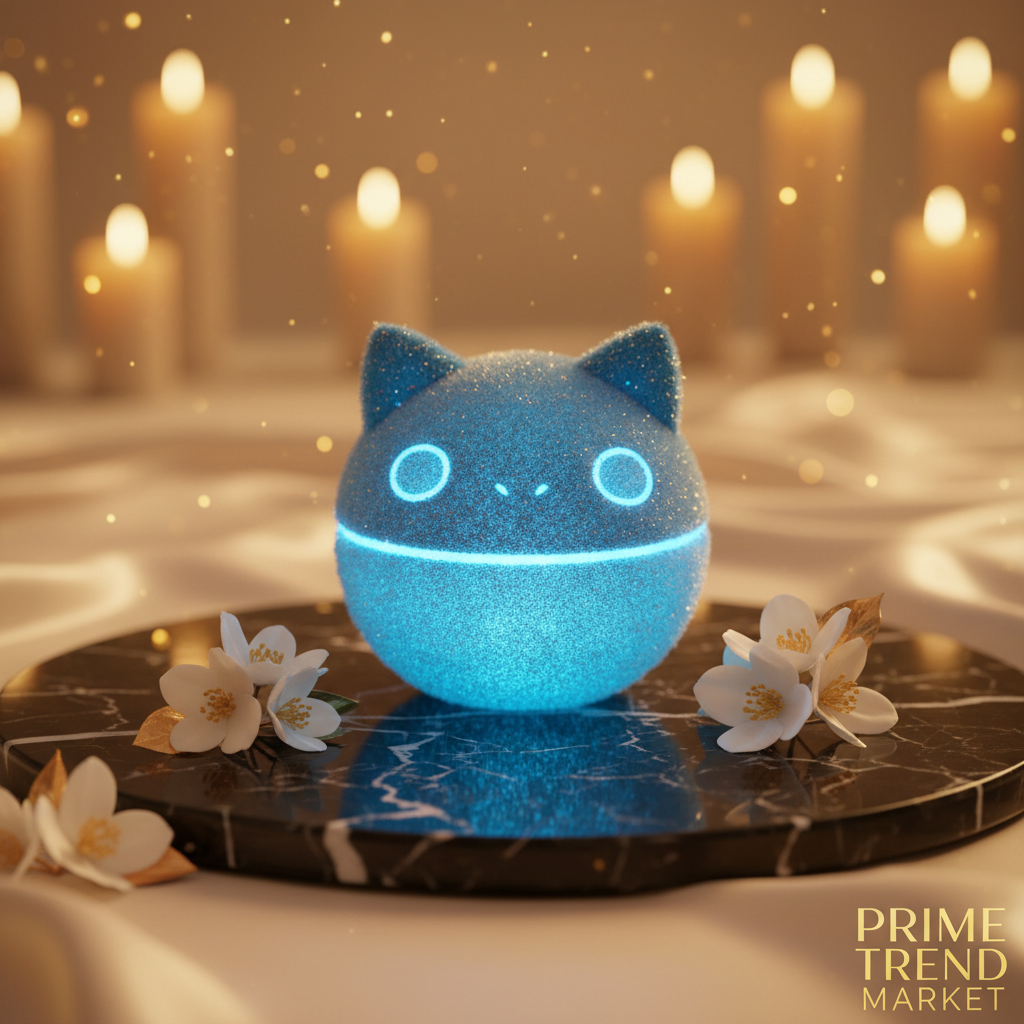 Blue Frog Glowing Ball