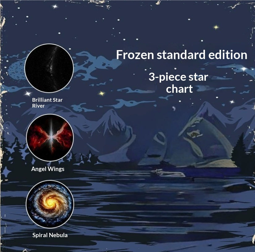 Luxury Starry Sky Projection Night Light — USB Ambient Mood Lamp for Bedroom & Nursery