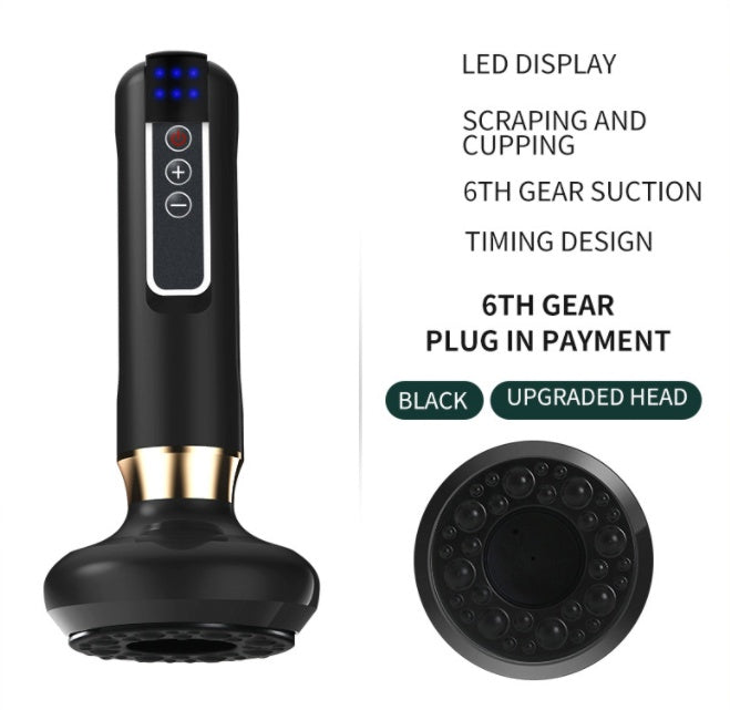 Electric Vacuum Cupping Massager | Body Contouring Sculpting & Gua Sha Wellness Device