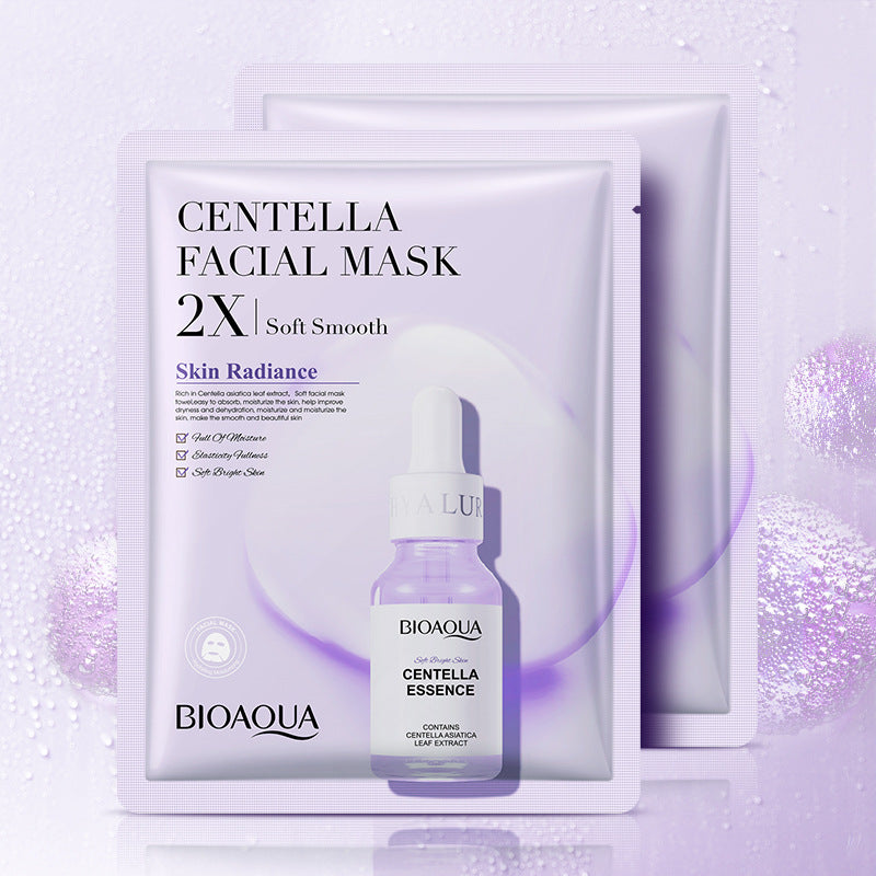 Luxury Korean Face Sheet Mask Bundle — Collagen, Centella, Hyaluronic Acid & Vitamin C Skin Glow Set