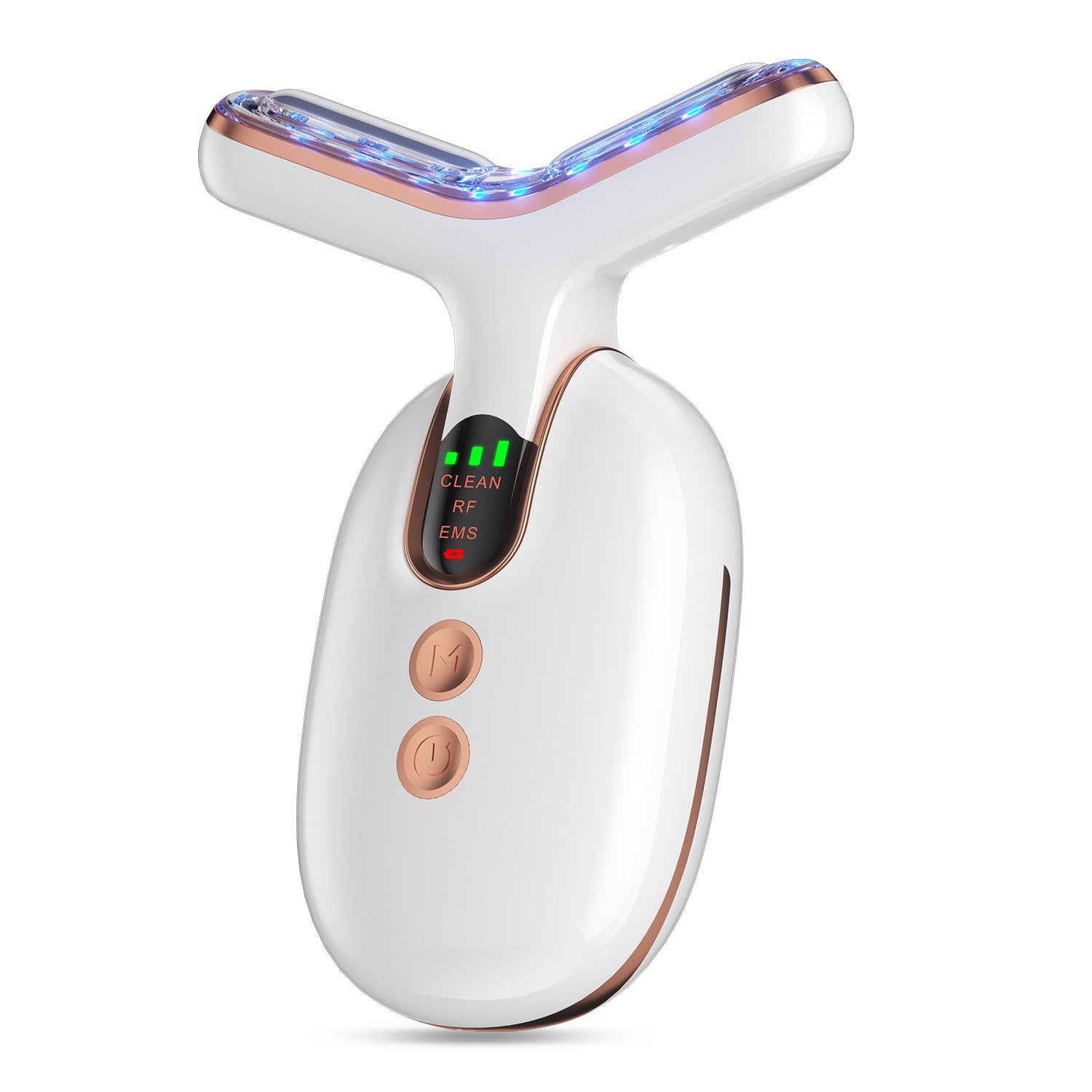 Luxury EMS Vibration Neck Beauty Massager — Skin Rejuvenation, Lifting & Firming Device