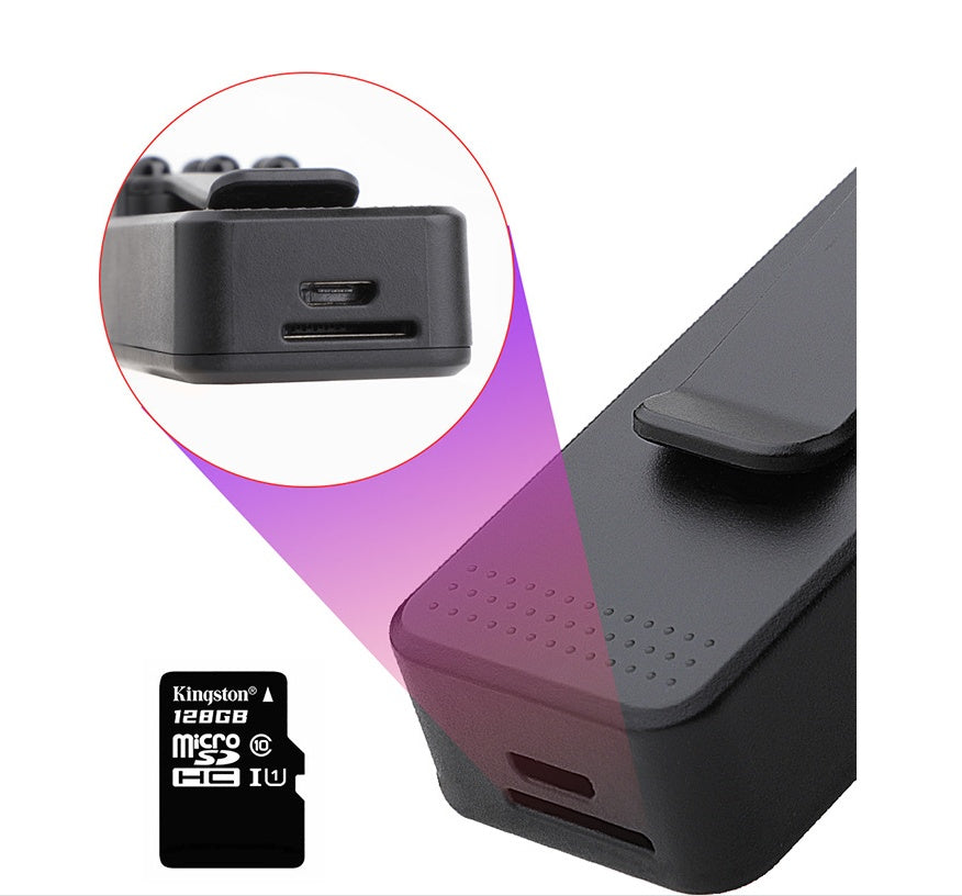 Luxury K11 Night Vision Body Clip Camera — 1080P HD Wireless Security Cam, USB Rechargeable