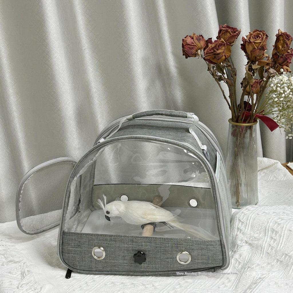 Luxury Portable Foldable Pet Outing Cage – Breathable Travel Carrier for Cats & Dogs