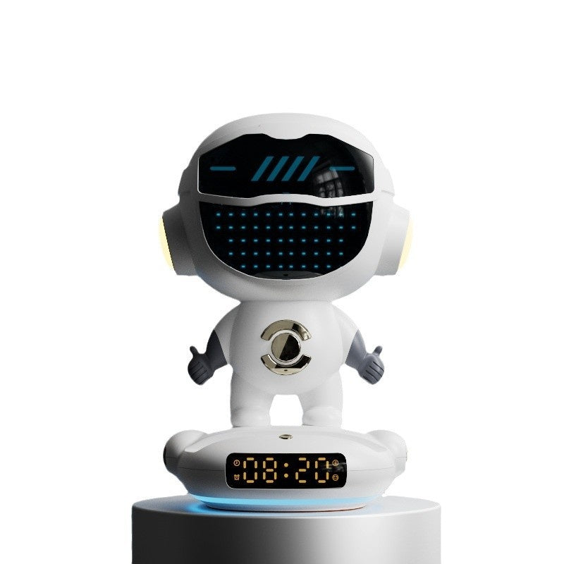 AI Robot Smart Speaker – Voice Assistant & 360° Surround Sound