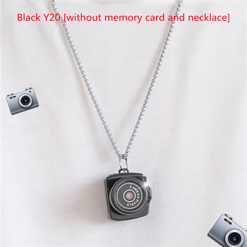 NeckShot™ HD Necklace Camera — Wearable Campus Cam in 15+ Styles with Optional Memory Card