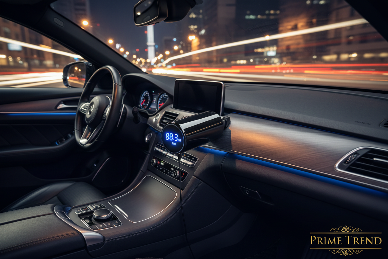 Car BT FM Transmitter – Night Drive