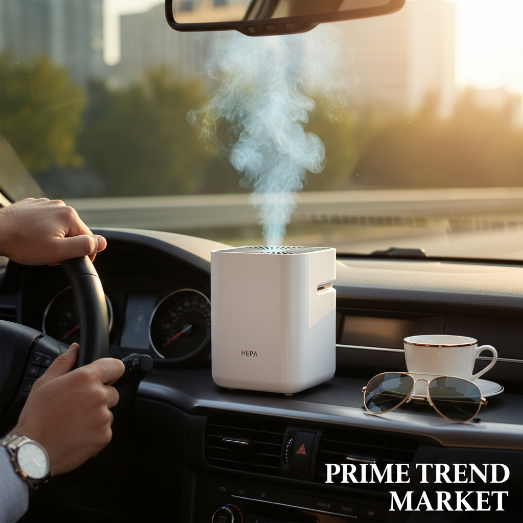 Car HEPA Purifier - Morning Commute Dashboard
