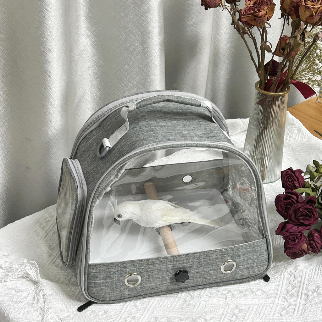 Luxury Portable Foldable Pet Outing Cage – Breathable Travel Carrier for Cats & Dogs