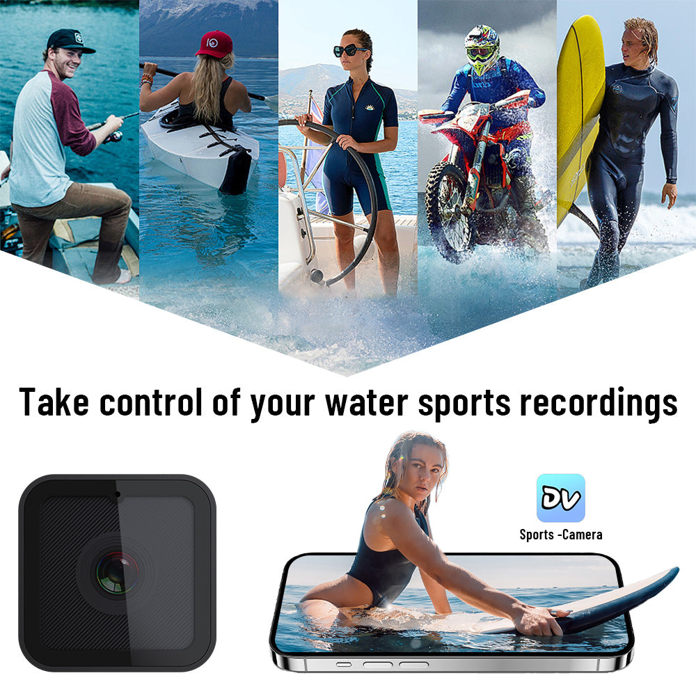 Z03 Pro Waterproof Action Camera – HD 1080p WiFi & 150° Wide Angle