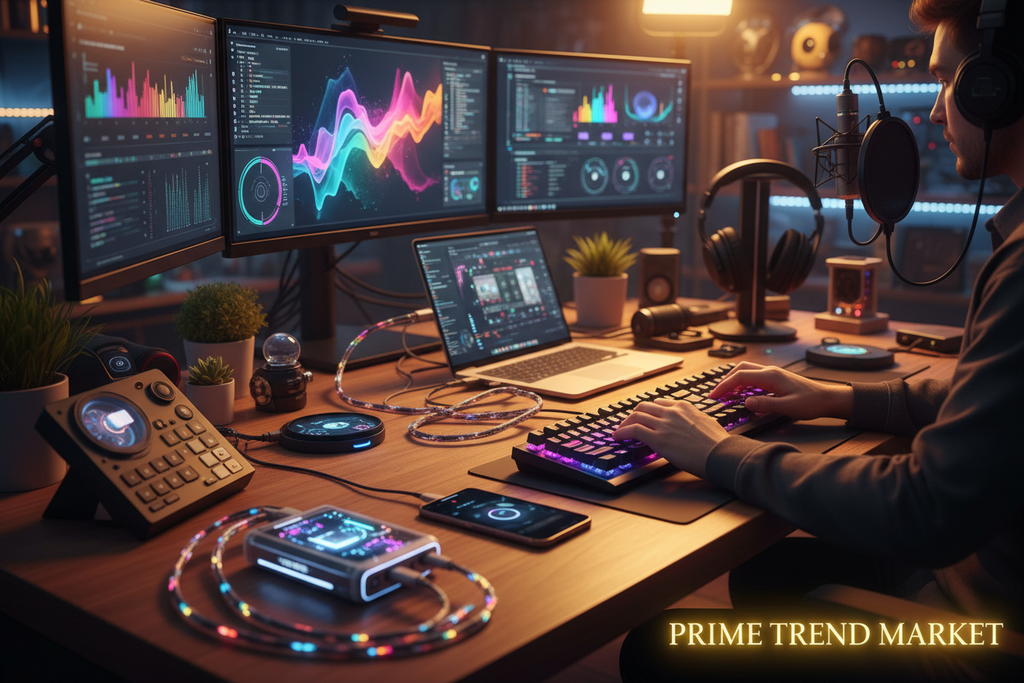 Creator Desk Setup