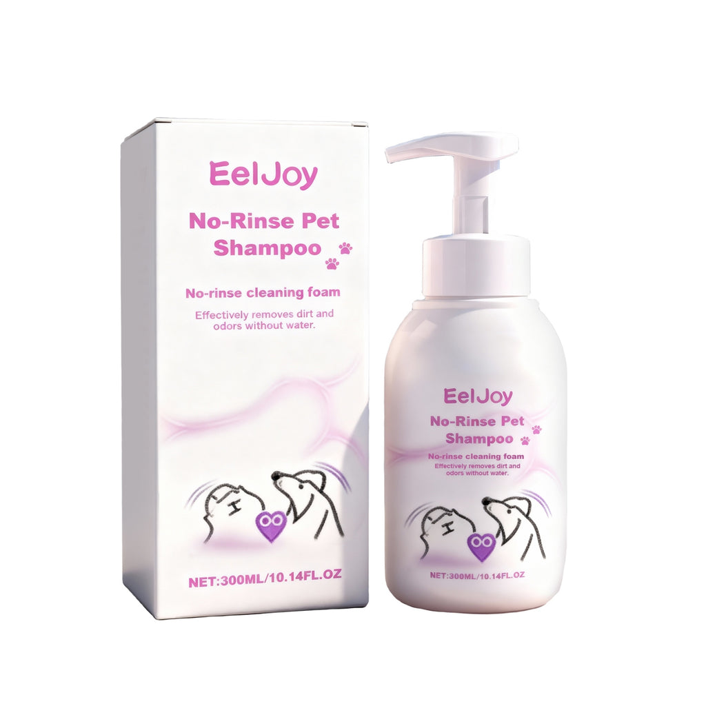 PawClean No-Rinse Waterless Pet Shampoo – Gentle Foam Cleanser for Dogs & Cats | 300ml