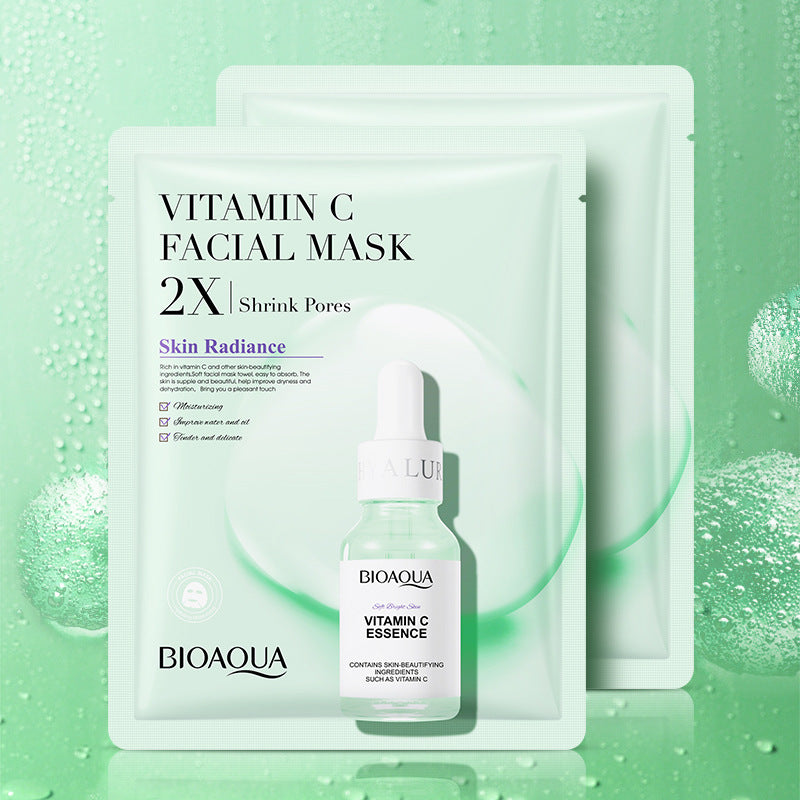 Luxury Korean Face Sheet Mask Bundle — Collagen, Centella, Hyaluronic Acid & Vitamin C Skin Glow Set