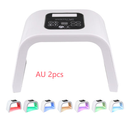 7 Colors PDT LED Light Therapy Panel | Professional Skin Rejuvenation Acne Remover Anti-Wrinkle Red Light Treatment