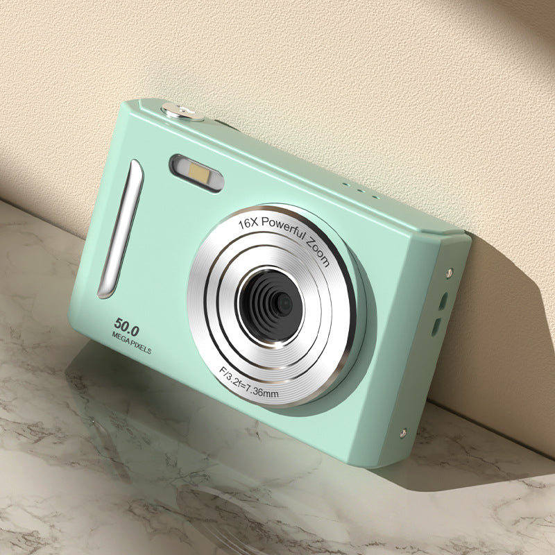 CampusShot™ CCD Student Digital Camera — HD Dual Front & Rear Lens in 6 Premium Colors