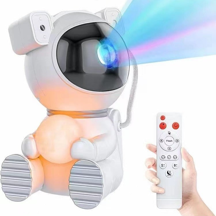 AstroGlow™ Galaxy Projector Night Light — Astronaut Starry Sky & Northern Lights Lamp