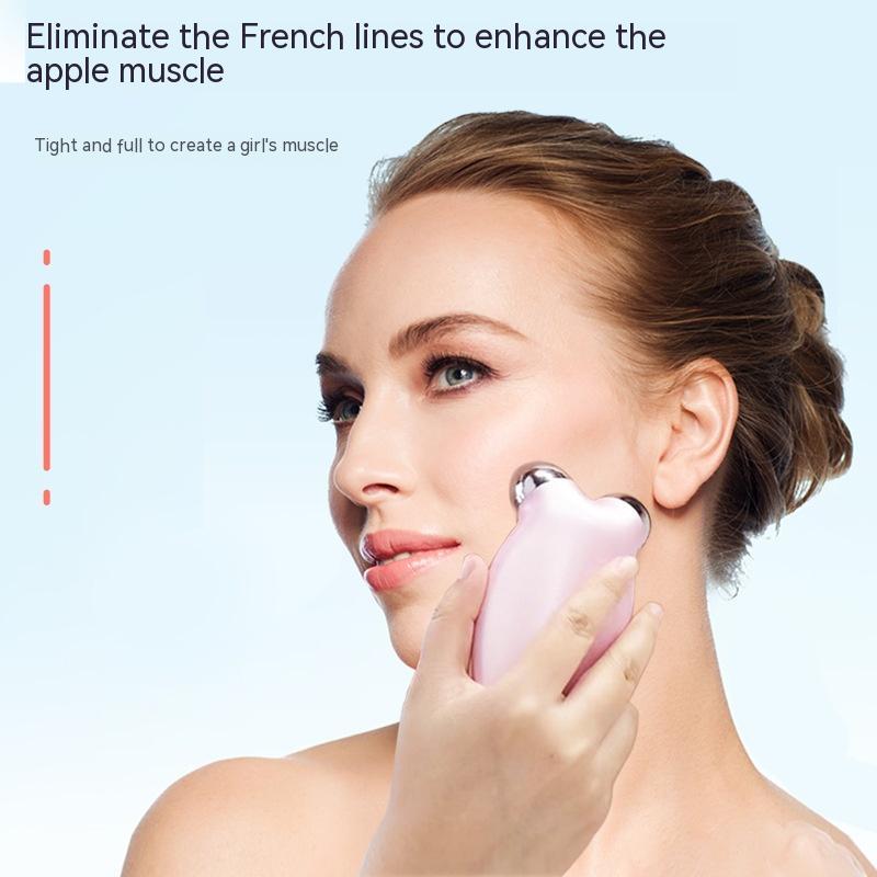 3D Roller EMS Face Lifting & Slimming Device | Microcurrent Vibration Facial Massager