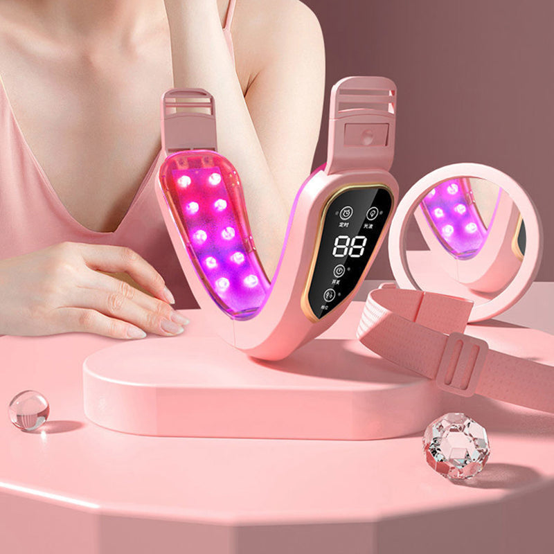 V-Lift Pro LED Face Sculpting & Jawline Tightening Device | EMS V-Face Slimming