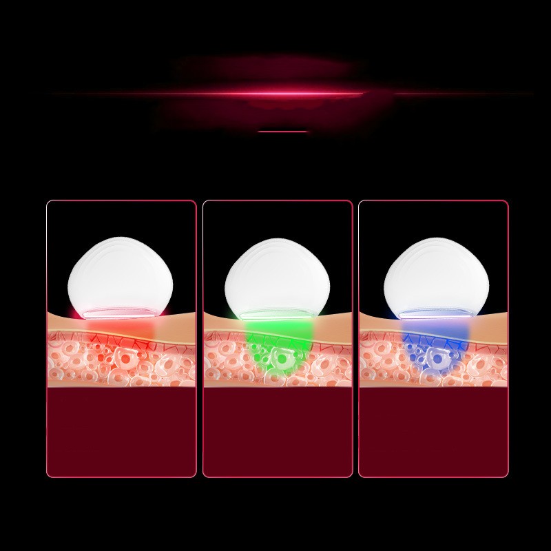 Luxury Home Facial Beauty Device — LED Light Therapy, Skin Renewal & Rejuvenation Tool