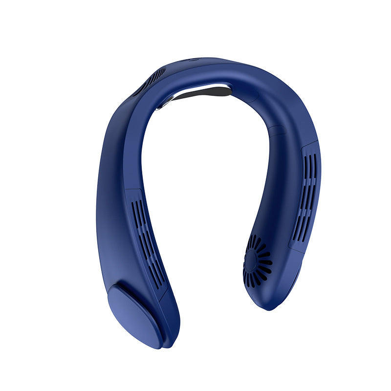 Wearable Neck Fan — 4000mAh Battery, 6–8H Cooling, Leafless, 5 Colors