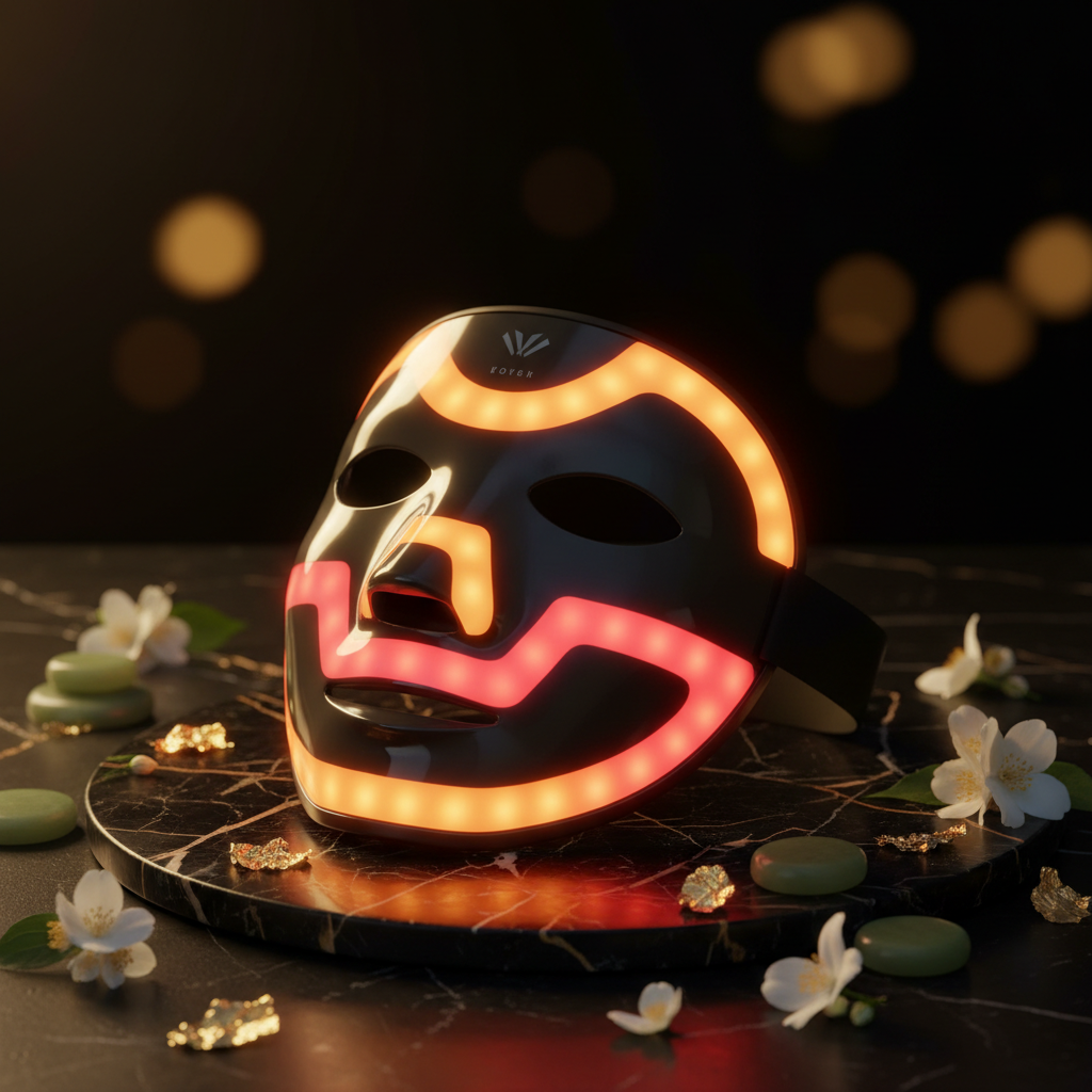 Dark luxury flat lay hero