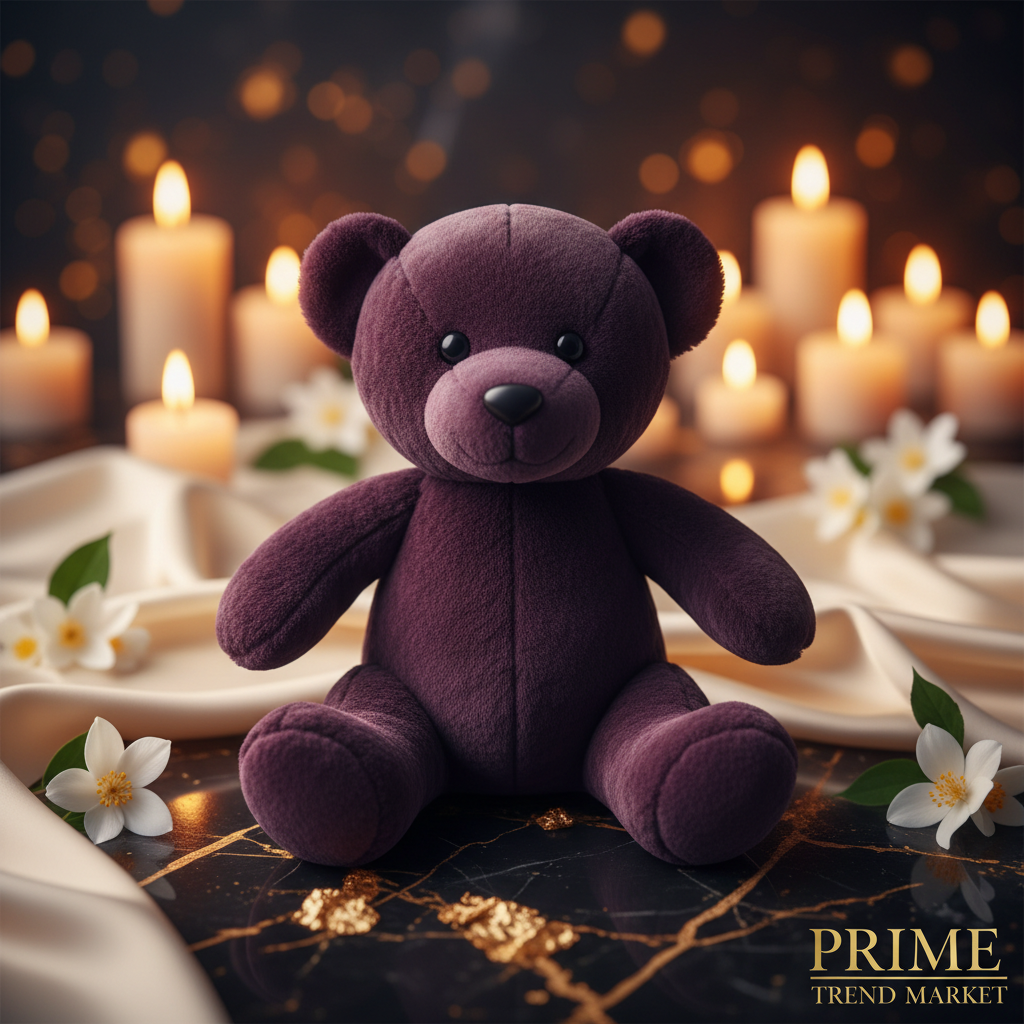 Dark Purple Plush Toy