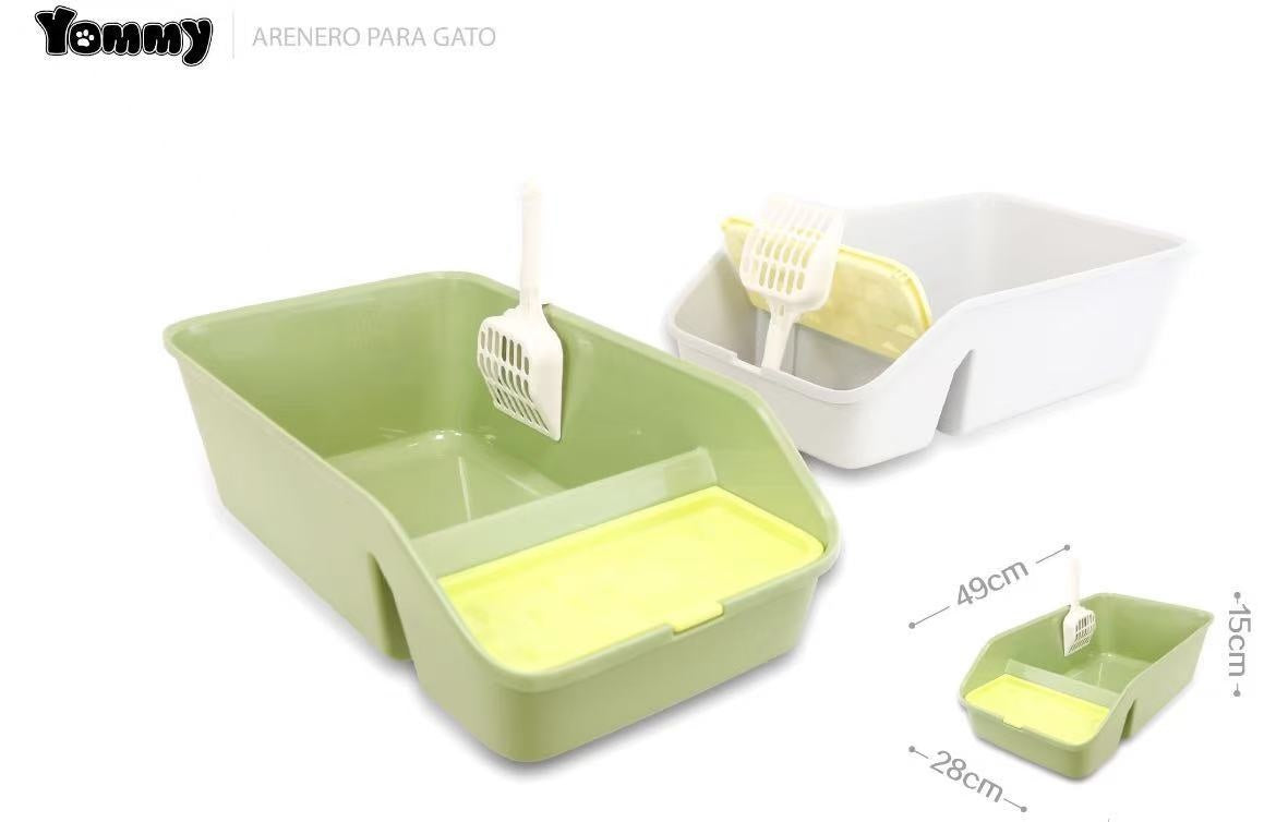 Premium Small Square Cat Litter Box — Modern Minimalist Design, Easy Clean, Fast Shipping