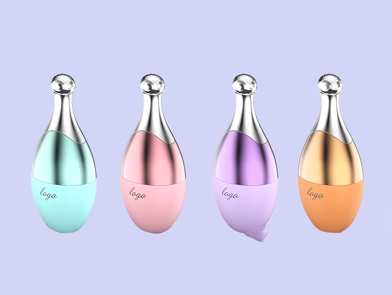 Luxury Silicone Ice Cube Facial Roller — Skin Lifting & Contouring Tool
