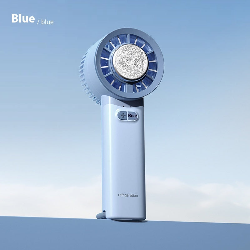 Turbo Jet Handheld Fan — Ice Cool Portable Fan with 3600mAh Battery & Touch Control