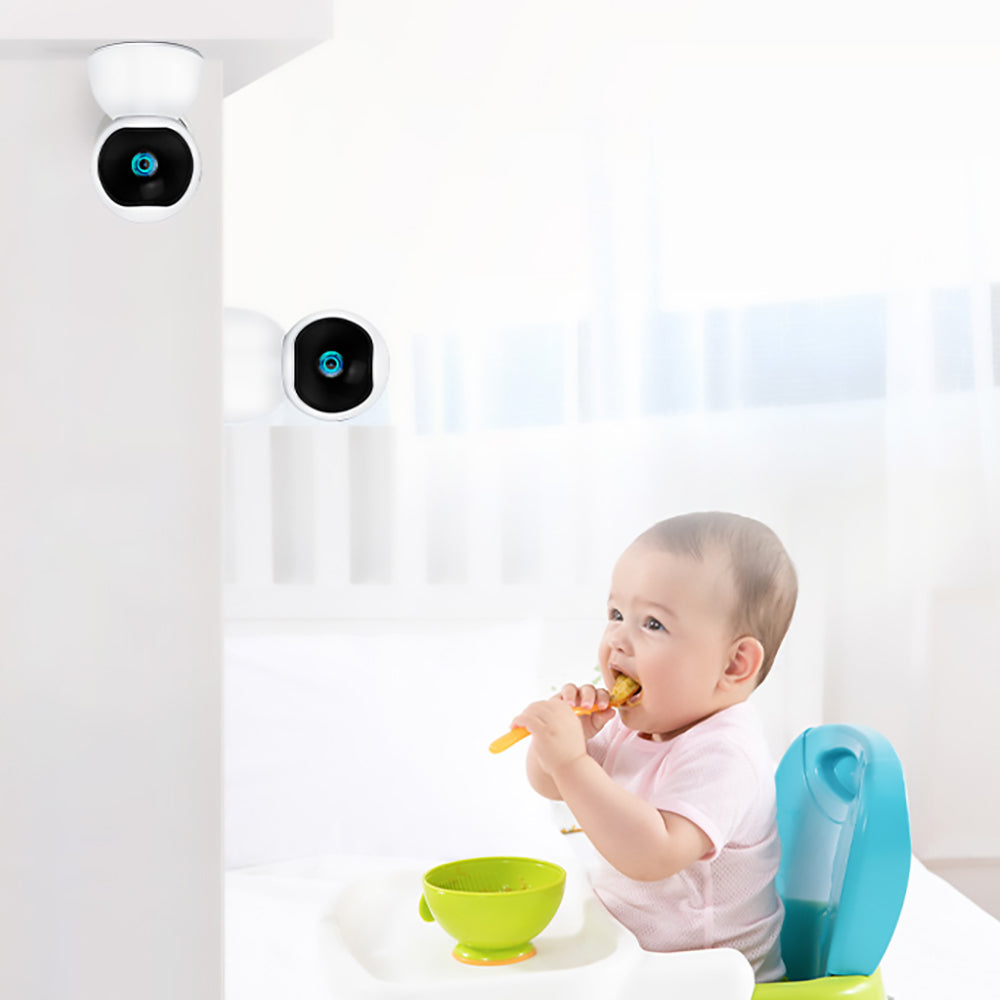 1080P WiFi Pet & Baby Monitor Camera — Two-Way Audio, Night Vision & Cloud Storage