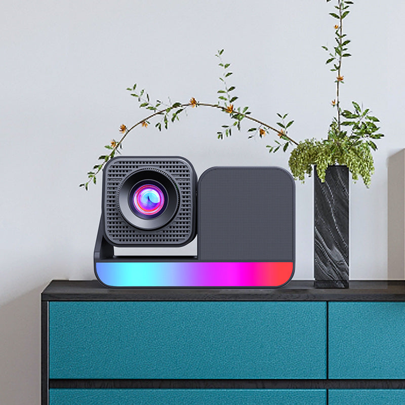 KaraokeMax™ HD Home Theater Projector — 720P with Built-In Microphone for Movie & Party Nights