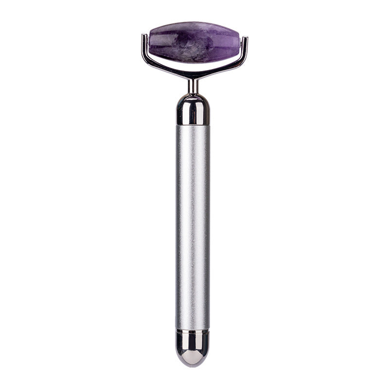 Luxury Electric Jade Face Roller — Vibrating Jade Beauty Stick for Face Lifting & Glow